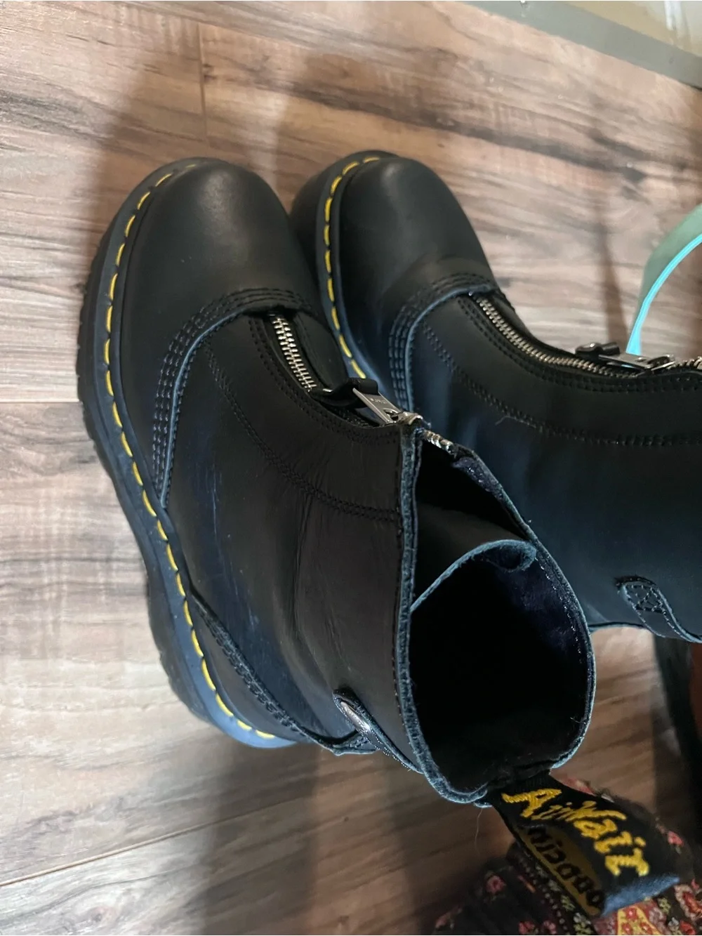 Dr. Martens black leather